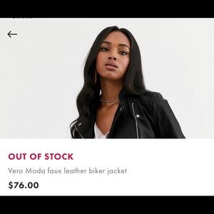 LEATHER BIKER JACKET